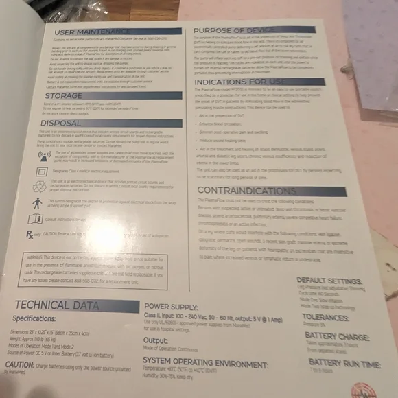 PlasmaFlow Circulation Support Device - DVT Prevention - Picture 5 of 5